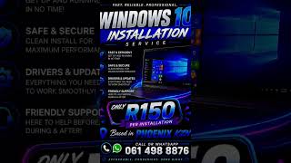 #windows10 #installation