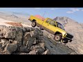 BeamNG - Cars vs Cliff Drop