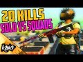 Insane 20 Kills Solo vs Squads! H1Z1 PS4 Gameplay