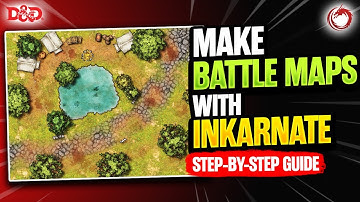 D&D 5e | How to make battle maps from scratch | Step-by-Step Guide