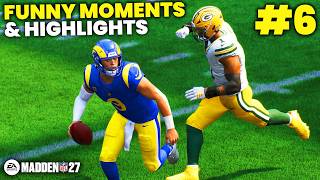 Madden 27: Funny Moments + Highlights #6 - THAT'S A PENALTY!