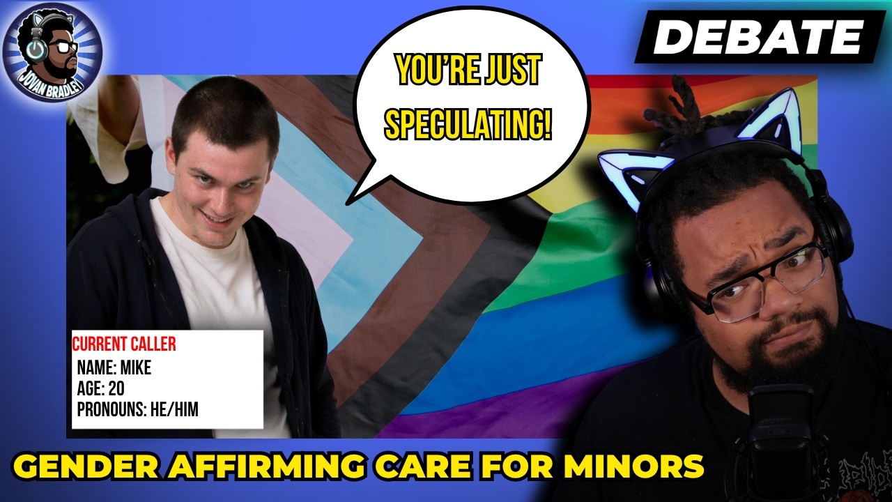 As soon as he starts losing he begins RAGEBAITING || JOVAN DEBATES