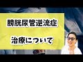 膀胱尿管逆流症の治療 泌尿器科医が解説 膀胱尿管逆流症の治療 泌尿器科医が解説