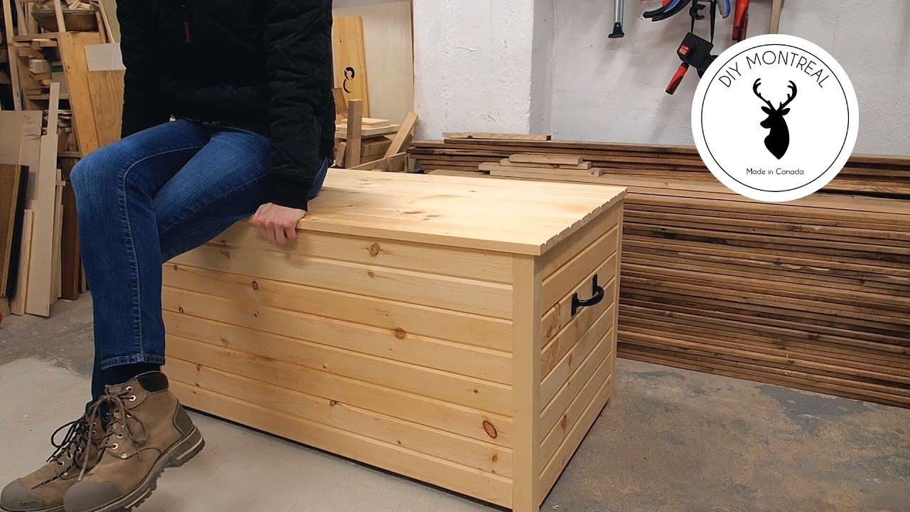 The Project Lady - Wood Storage Chest – Make your own!