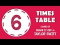 6 times table song cover of shake it off by taylor swift