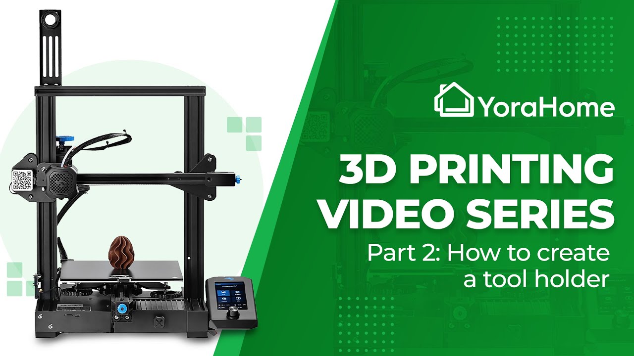 3D Printing Video Series | Part 2: How to create a tool holder - YouTube
