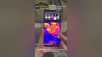 Best thermal camera for detecting pipe leaks and blockages#thermalmasterp2