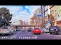 Bakı Küçələri (14 Yanvar 2021) Baki Yollari, Kuceleri | Baku City Driving |Баку Азербайджан #98