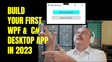 Ep.01 - Kickstarting Your Coding Journey: WPF & C# Desktop Application Creation 101