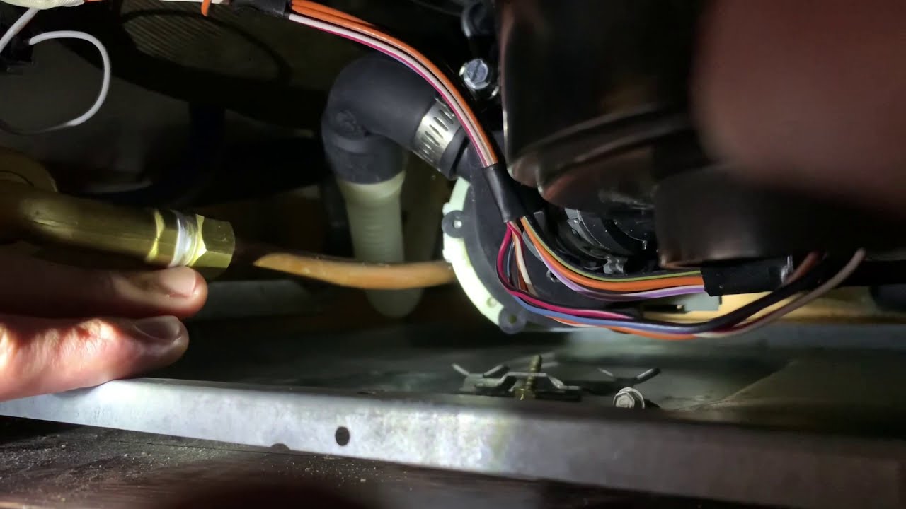 LG dishwasher water intake pipe leak YouTube