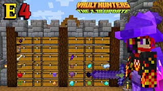ماين كرافت / الانتقال للقلعة ... ؟!! / Vault Hunter 3 #4