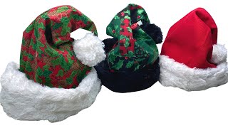 HOW TO SEW A SANTA HAT TUTORIAL