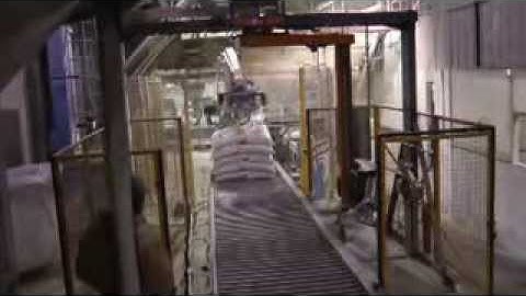 Automatic Rotary Arm Robotic Arm Palletizer Integration | Phoenix