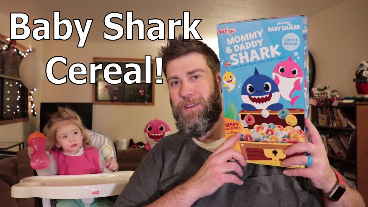 Baby Shark Cereal Review! YouTube