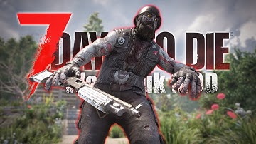 【7DTDMOD】鬼畜過ぎる初クエストでいきなりショットガン持ったゾンビ出てきたwww「7 Days to Die V1.0 War3Zuk」実況プレイ #2