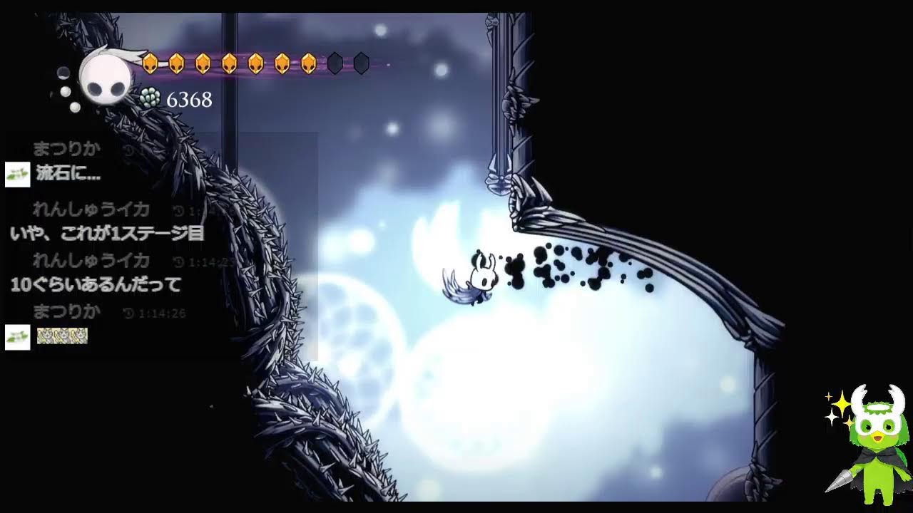 れんしゅうイカ のライブ配信　初めてのHollow Knight 39