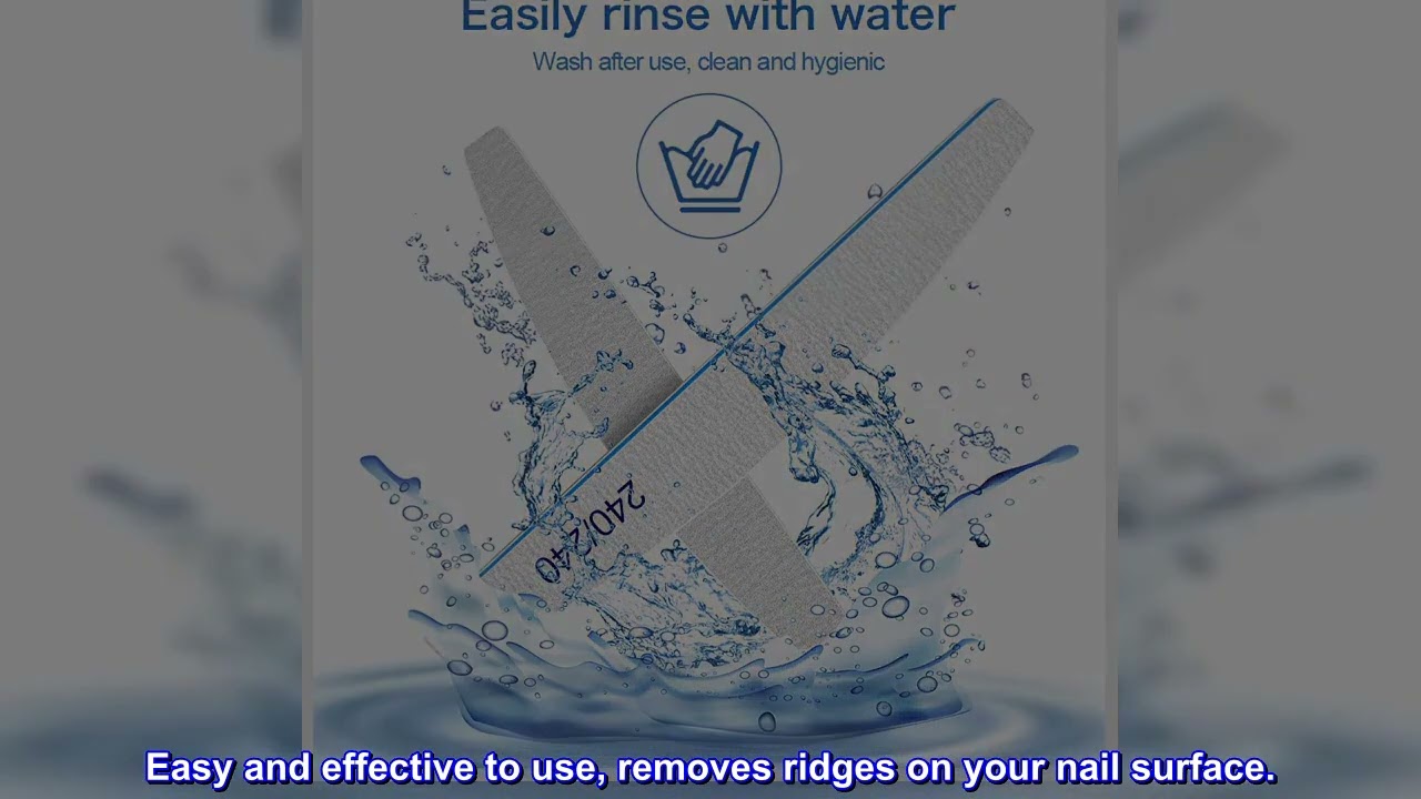 Great product -  12 PCS Professional Nail File, 240/240 Grit Nail Files for Natural Nails Emery Boar