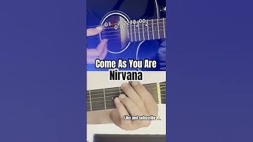 Thumbnail of Nirvana - Come As You Are guitar tutorial