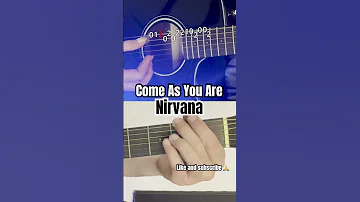 Nirvana Come As You Are Guitar Tutorial 