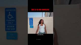 Street interview of homeless Tyffa free spirit Nasty girl