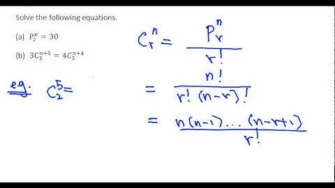 HKDSE Maths Core - Permutation & Combination 3