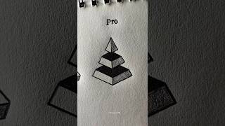 drawing 3d Triangle with simple to artist #3dtriangle #draw #drawing #3drawing #Triangle #shorts