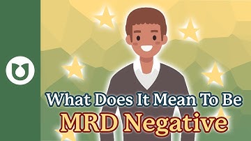 What does it meant to be MRD negative? What does this mean for my long term outcomes? #AML