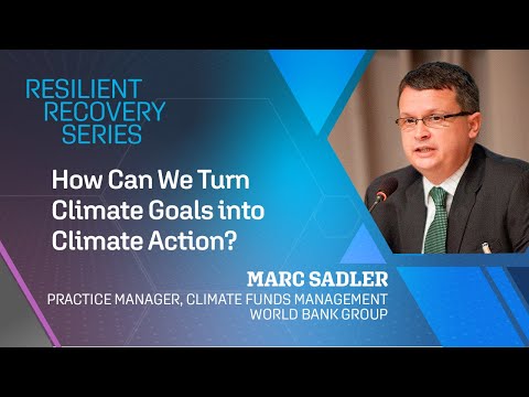 How Can We Turn Climate Goals into Climate Action? Resilient Recovery Series