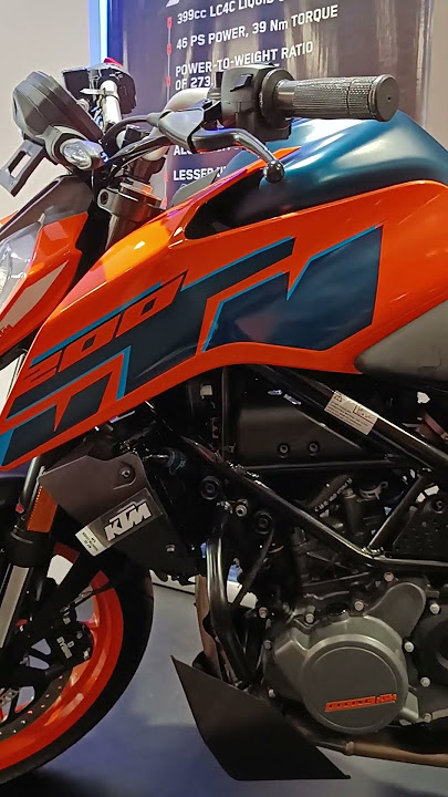 2024 Duke 200 Blue Orange Color New KTM