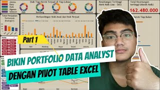 Bikin Dashboard Untuk Portfolio Data Analyst di Excel Mudah | Part 1