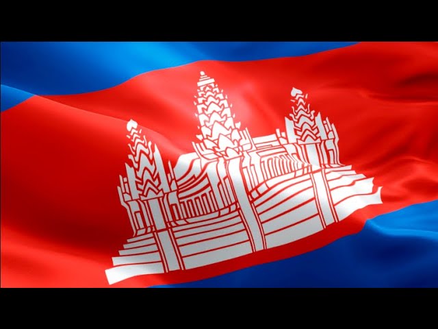 Cambodian flag video waving in wind. Realistic Siem Reap Flag background. Cambodia flag Full HD Cambodian flag video waving in wind. Realistic Siem Reap Flag background. Cambodia flag Full HD #1