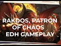 Rakdos, Patron of Chaos EDH Gameplay Spelltable vs Chainer, Kenrith, Bralinn/Shabraz MTG Magic Guide