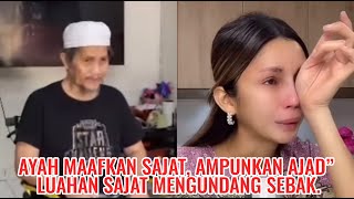 Ayah Maafkan Sajat, Ampunkan Ajad” - Luahan Sajat mengundang sebak.