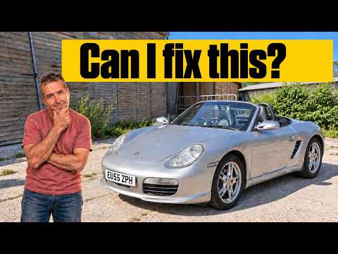 I bought a convertible Porsche Boxster with a BIG problem! The roof doesn't work - can I fix it?