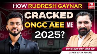Ongc Aee Air 1 Interview | How Rudresh Gaynar Scored 100% In Interview & Cracked Ongc 2025?
