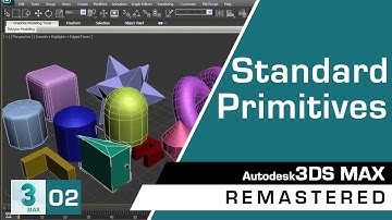 3Ds Max Remastered Course (Sinhala) - Part 02 - Standard Primitives