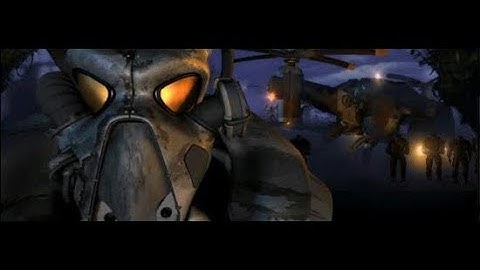 Fallout 2 - The Verti-Assault Team shows up