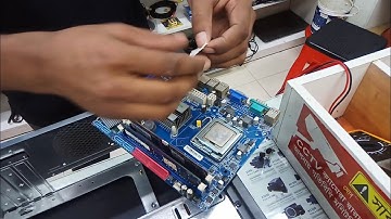 New PC setup Bangla । Create a new CPU । How to Assemble CPU Step by Step