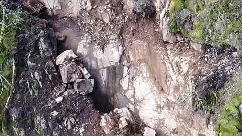 Drone video of Woodland, WA landslide