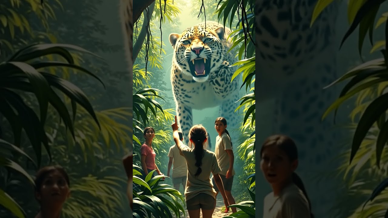 People Looking For A Girl In Jungle Taken Away By Leopard Shorts2025 Viral Cute Youtubeshorts