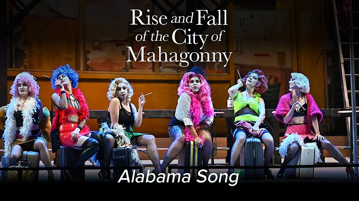 Alabama Song  RISE AND FALL OF THE CITY OF MAHAGONNY Weill Teatro Regio di Parma