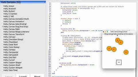 Glimmer DSL for SWT Video Tutorial 22 - Hello, Canvas Drag and Drop!