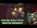 Wolf Pack Build Is INSANE! DELETES Bosses! Cinderia