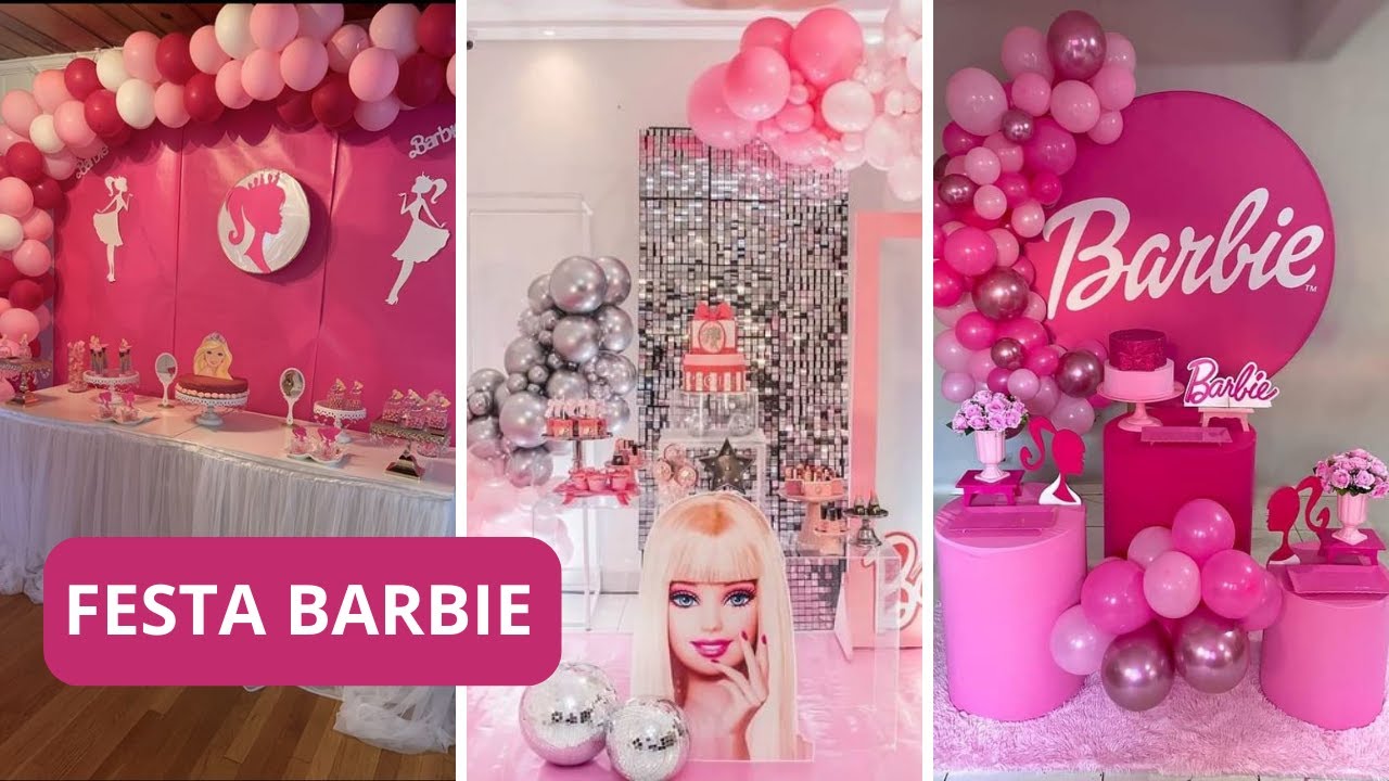 FESTA EM CASA TEMA BARBIE ADULTA 