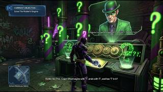 Solving The Riddler's Puzzles in DCUO