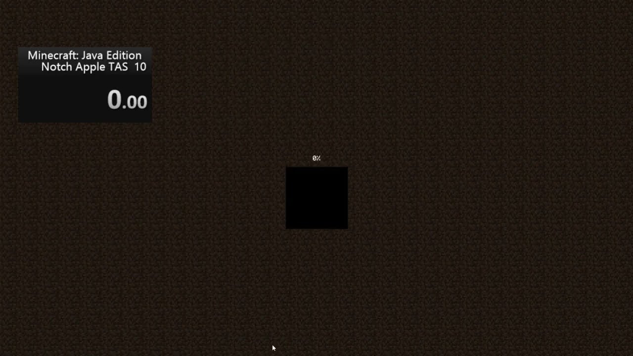Speedrunning an Enchanted Golden Apple in 1.08 Seconds SSG (SSG TAS Speedrun)