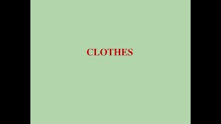 CLOTHES | EVS