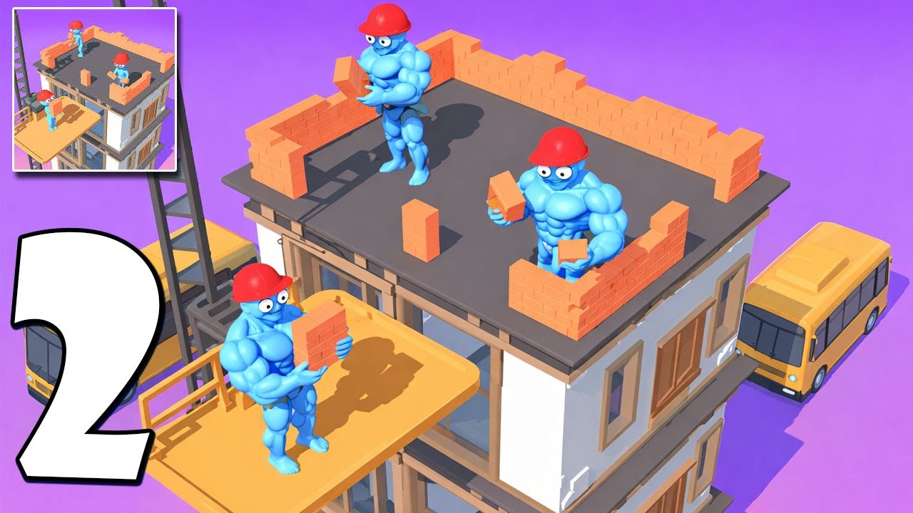 🏗️ My Mini Tower - Gameplay Walkthrough Part 2 - Build, Craft, Buy And Sell (iOS, Android)