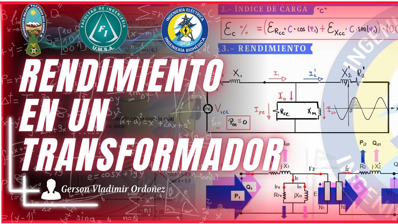 Rendimiento de un transformador