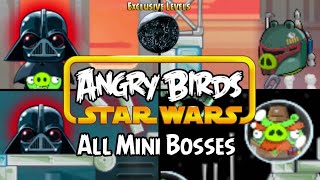 Angry Birds Star Wars - All Mini Bosses Gameplay (Exclusive Levels Mod)